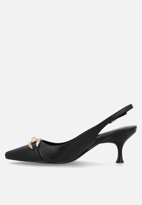 Nine West - Acade spool heel - black