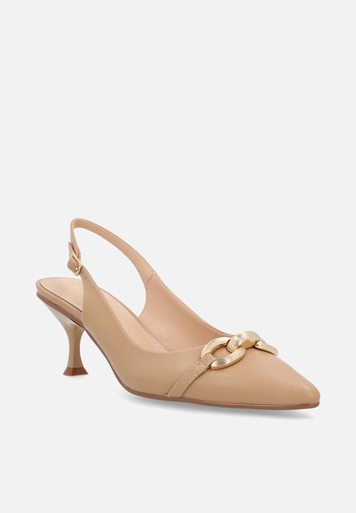 Nine West - Acade spool heel - neutral