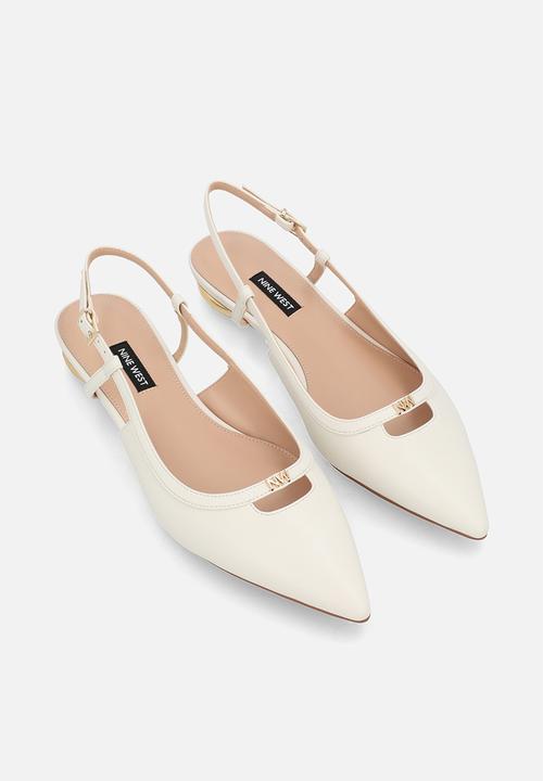 Nine West - Beatriz slingback pump - off white