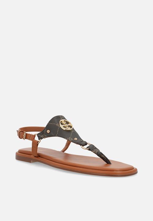 Nine West - Ophan t-bar sandal - brown