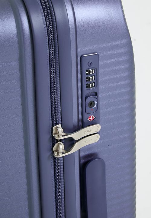 POLO - Polo Stellar Medium 4 Wheel Trolley Case - Blue