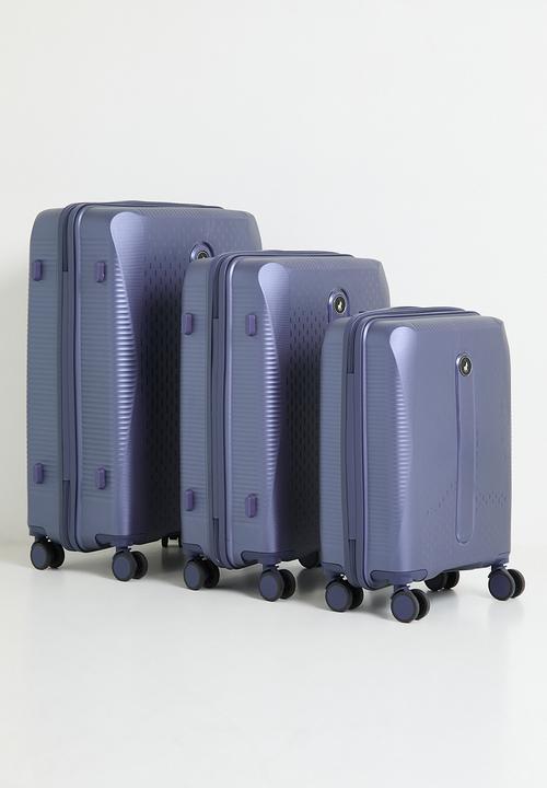 POLO - Polo Stellar Medium 4 Wheel Trolley Case - Blue