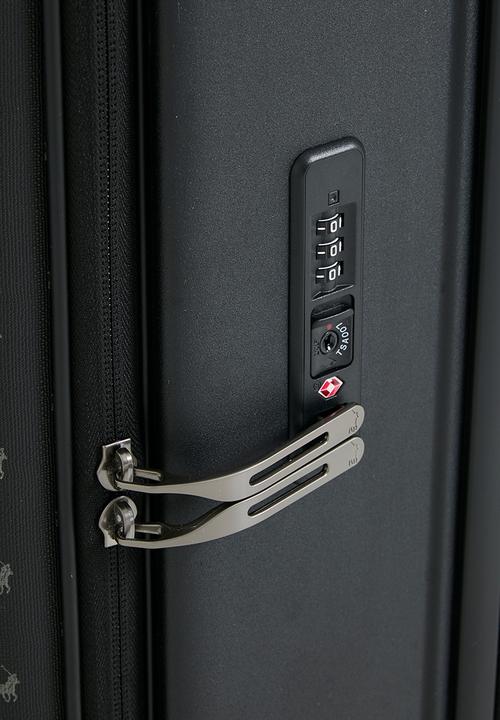 POLO - Polo Orion Large 4 Wheel Trolley Case - Black