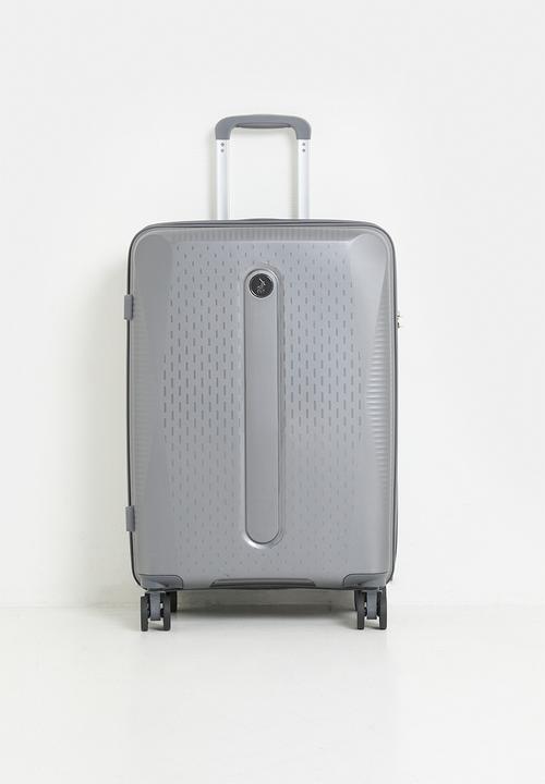 Polo Stellar Medium 4 Wheel Trolley Case - Grey