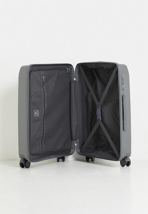 POLO - Polo Stellar Medium 4 Wheel Trolley Case - Grey