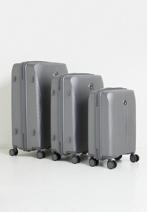 POLO - Polo Stellar Large 4 Wheel Trolley Case - Grey