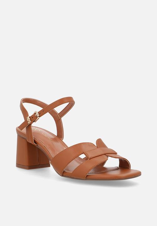 Nine West - Nadira block heel - tan