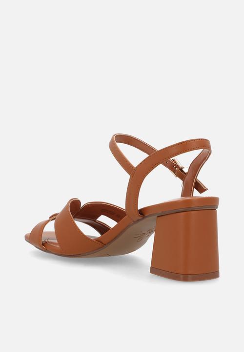 Nine West - Nadira block heel - tan