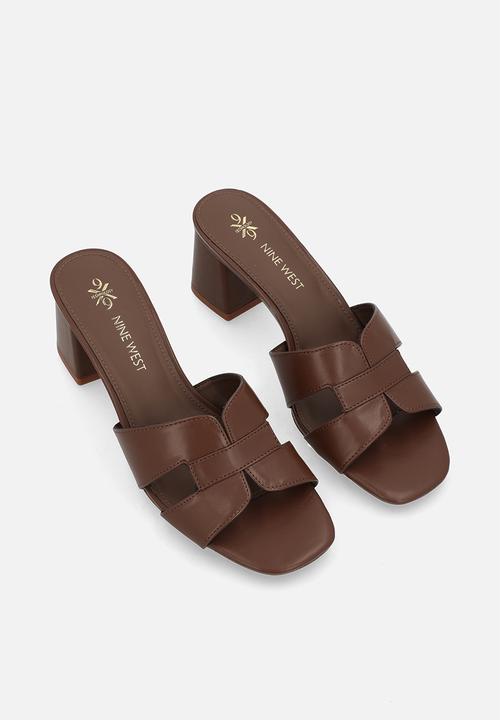 Nine West - Nagina block heel - brown