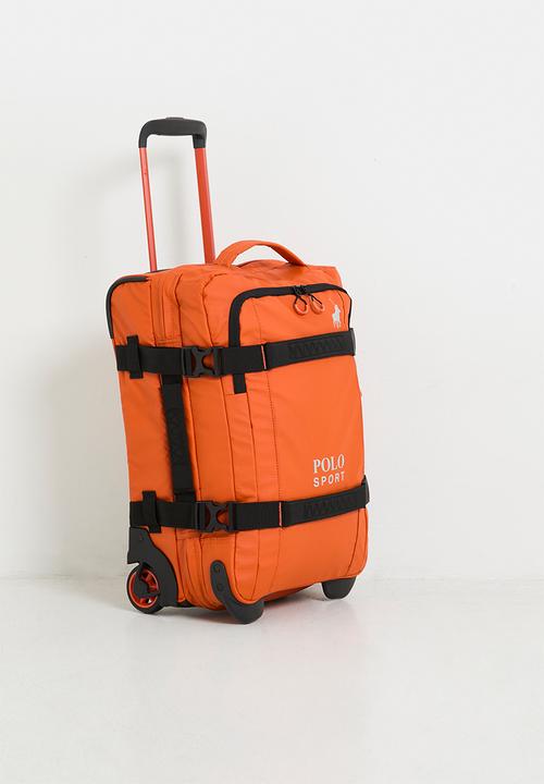 POLO - Polo Small Sport Trolley Duffel Carry On 2 Wheel - Orange