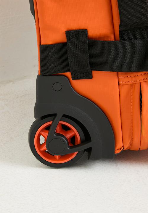 POLO - Polo Small Sport Trolley Duffel Carry On 2 Wheel - Orange