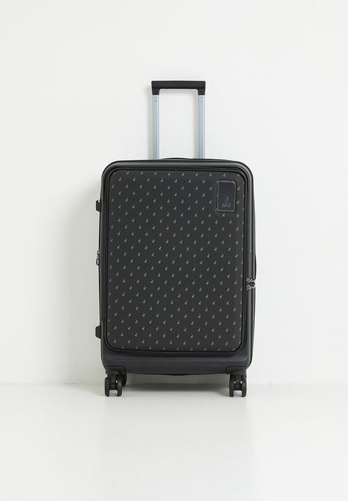 Polo Orion Medium 4 Wheel Trolley Case - Black