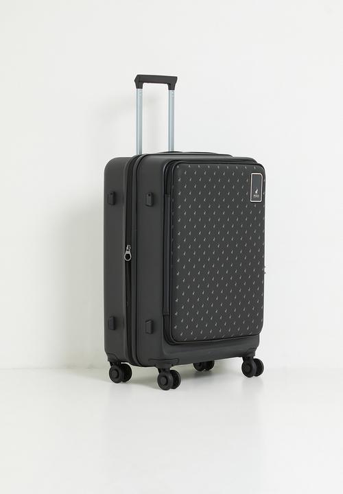 POLO - Polo Orion Medium 4 Wheel Trolley Case - Black