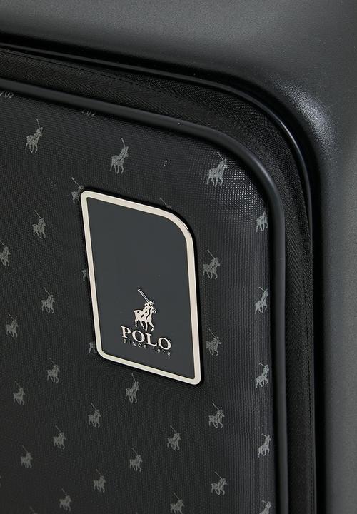 POLO - Polo Orion Medium 4 Wheel Trolley Case - Black