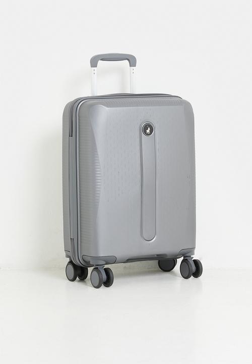 POLO - Polo Stellar Carry On 4 Wheel Trolley Case - Grey