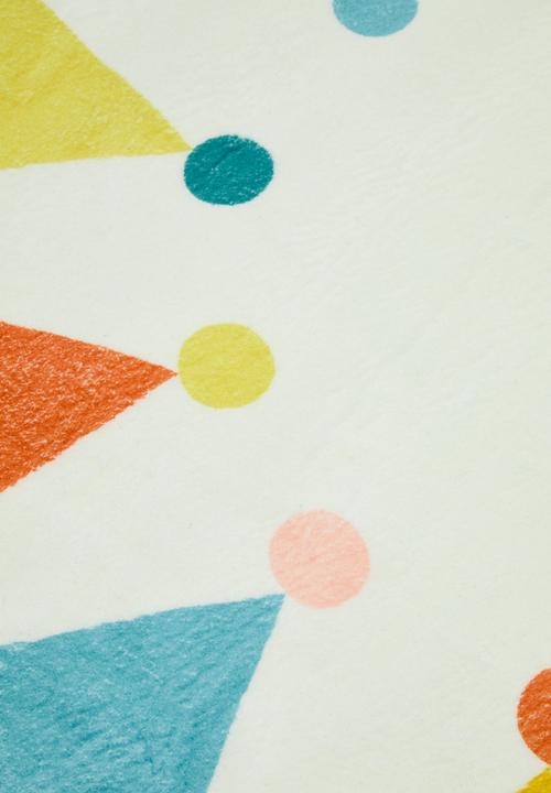 Pop Candy - Colourful round rug - multicolour