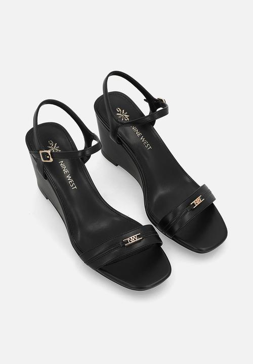 Nine West - Naema wedge heel - black
