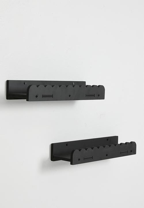 Pop Candy - Floating shelves - black