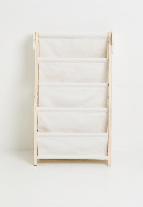 Pop Candy - Sling book shelf - natural & white