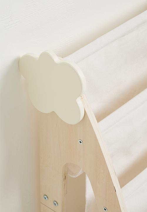 Pop Candy - Sling book shelf - natural & white