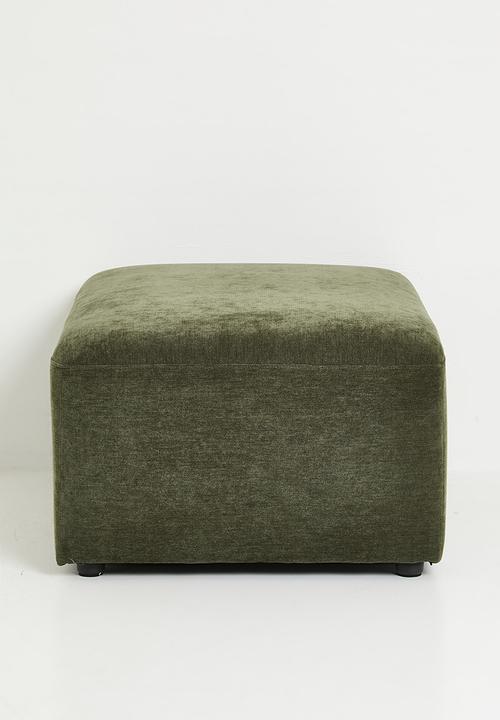 Sixth Floor - Hudson Ottoman Modular - Green