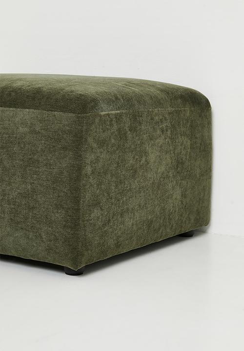Sixth Floor - Hudson Ottoman Modular - Green