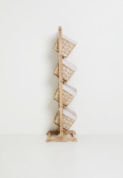 Pop Candy - 4-Tier storage basket - natural