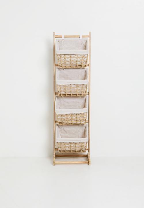 Pop Candy - 4-Tier storage basket - natural