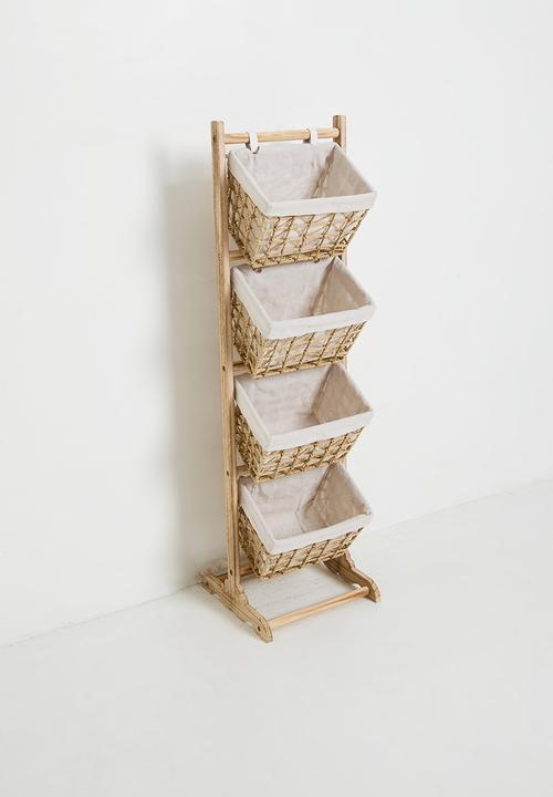 Pop Candy - 4-Tier storage basket - natural