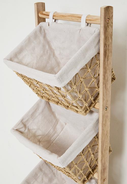 Pop Candy - 4-Tier storage basket - natural