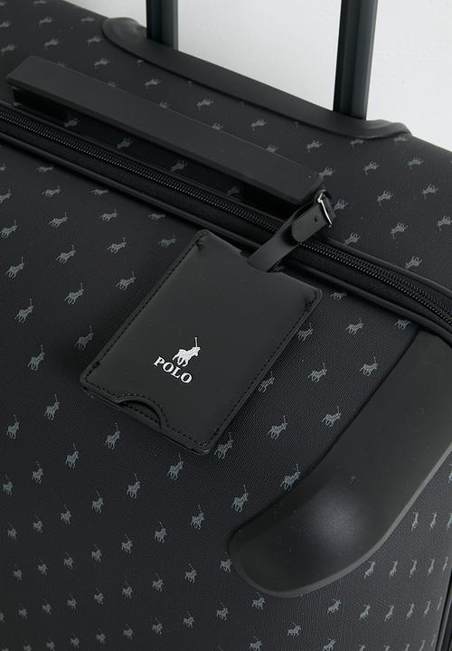 POLO - Polo Large Classic Double Pack 4 Wheel Trolley Case - Charcoal