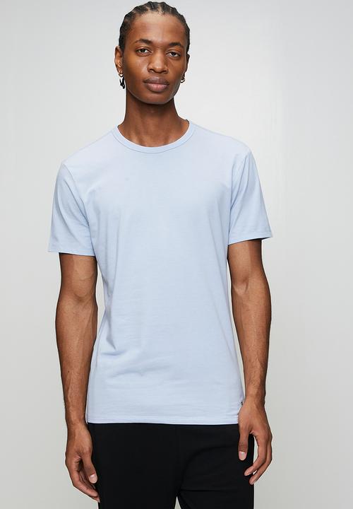 Calvin Klein - Short sleeve Crew Neck 3Pk - Smoke Screen/White/Casual Blue