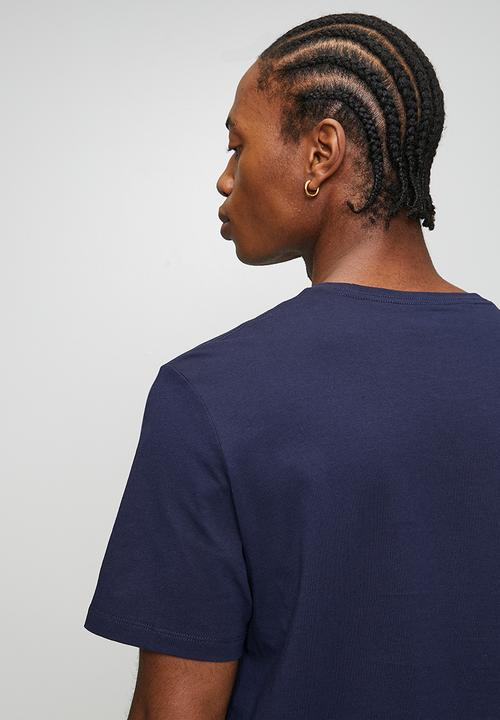 Calvin Klein - 2Tone Ck Graphic Tee - Maritime Blue