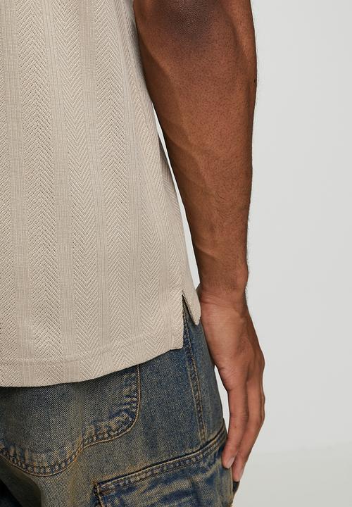 Levi’s® - Zip structure polo - vintage khaki