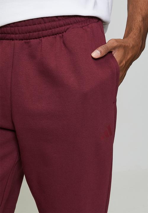 adidas Performance - Feelcozy Trackpant  - Shadow Red / collegiate burgundy
