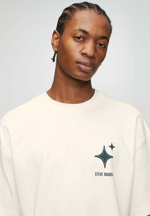 Mens Ori Oversized T-Shirt - Cream