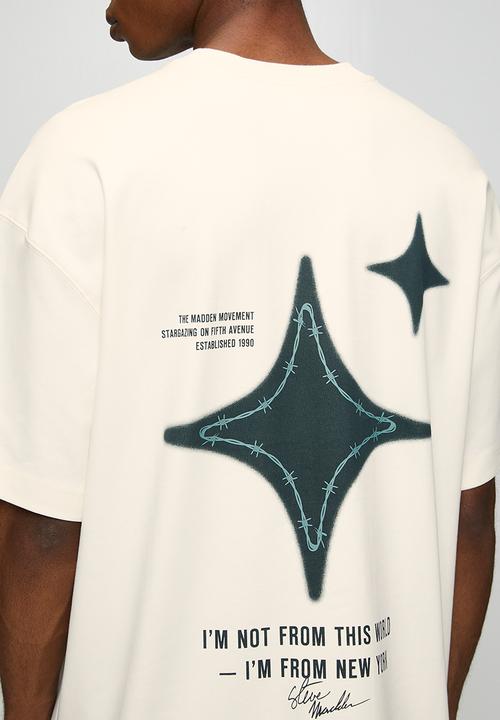 Mens Ori Oversized T-Shirt - Cream
