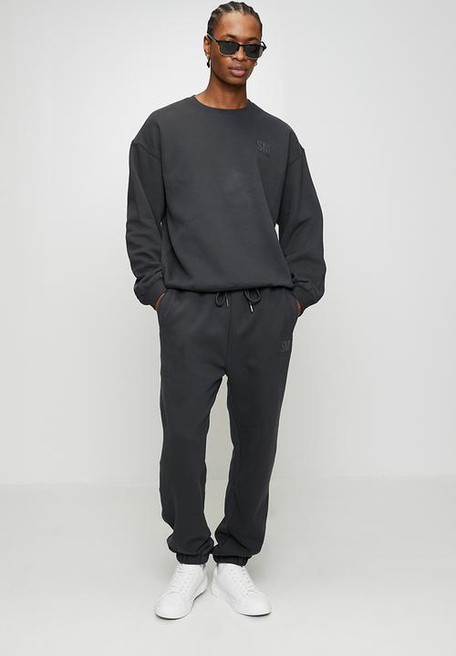 Steve Madden - Mens Ronen Regular Jogger - Charcoal Art