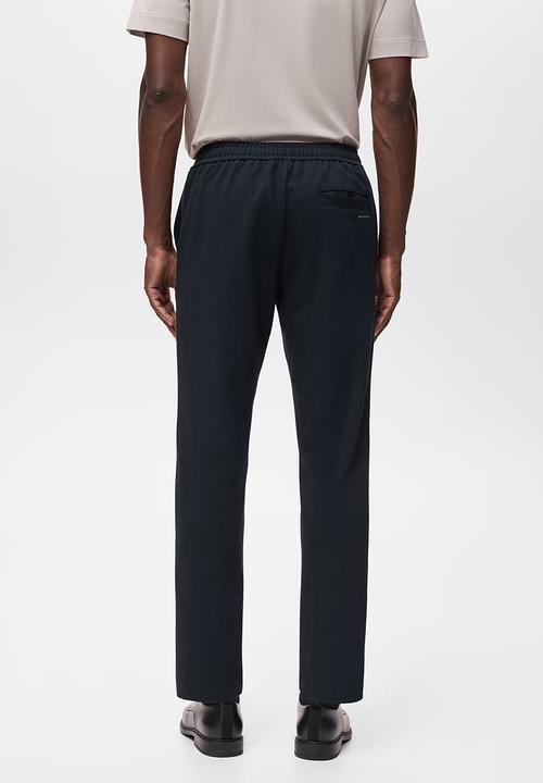 MANGO - Pantalon Jensj - Navy