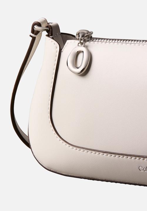 Calvin Klein - Ck metallic small shoulder bag - silver metallic