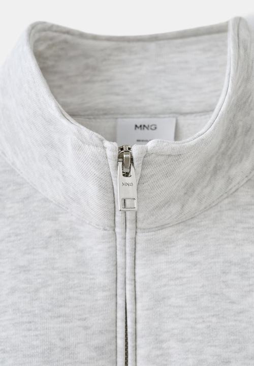 MANGO - Sweatshirtwinny - Light Grey Denim