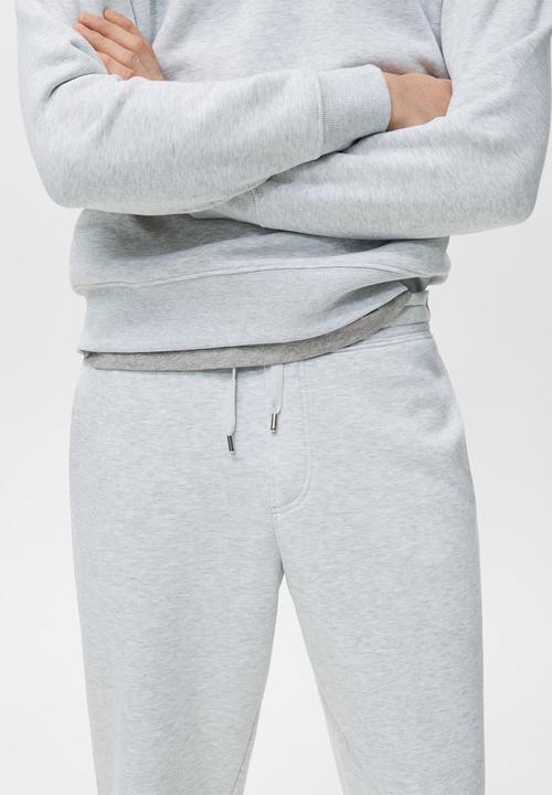 MANGO - Trouserscohen - Light Grey Denim