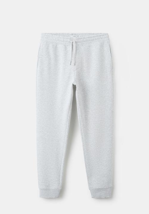 MANGO - Trouserscohen - Light Grey Denim