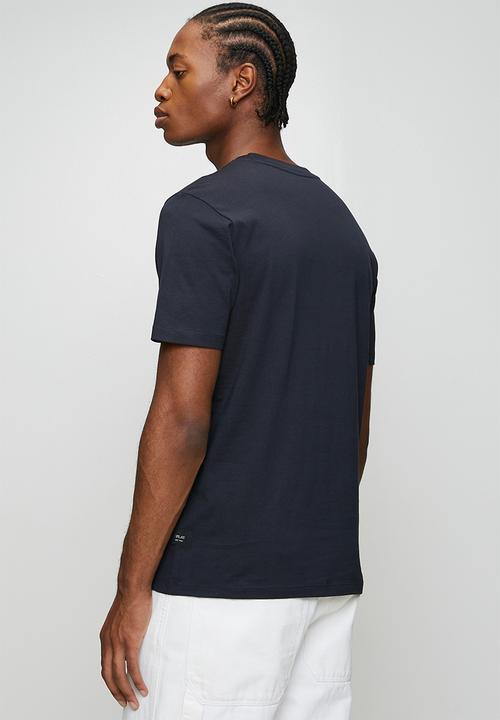 Replay - Basic Jersey Crew Neck T-shirt - Navy