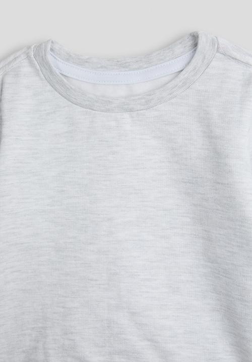 Pop Candy - 2 pack plain sweatshirt - ice/dusty pink