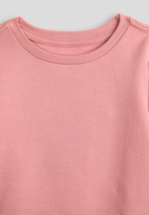 Pop Candy - 2 pack plain sweatshirt - ice/dusty pink