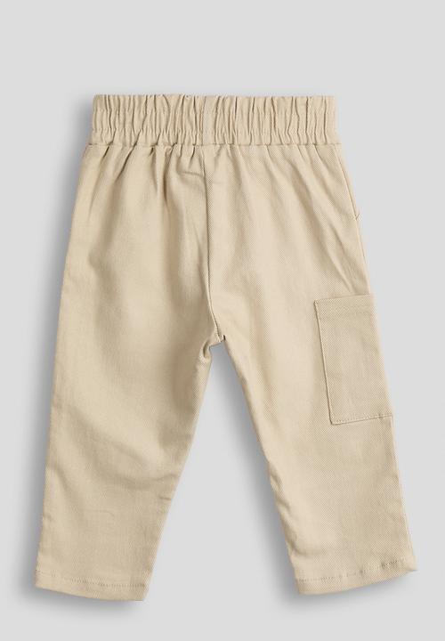 Pop Candy - Pants with pocket detail - beige