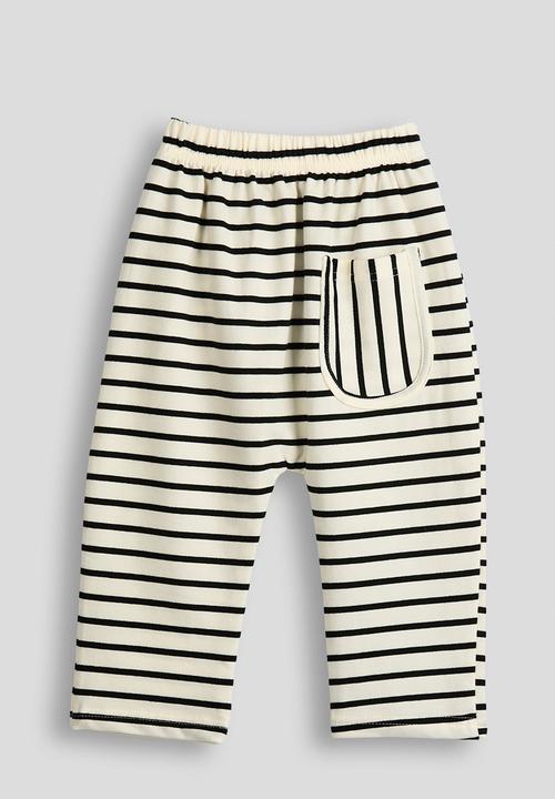 Pop Candy - Leggings - cream/black stripes