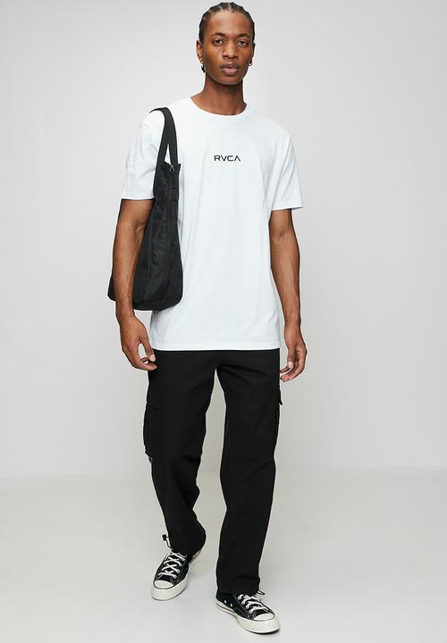 RVCA - Small Rvca Ss  - White - Black Logo