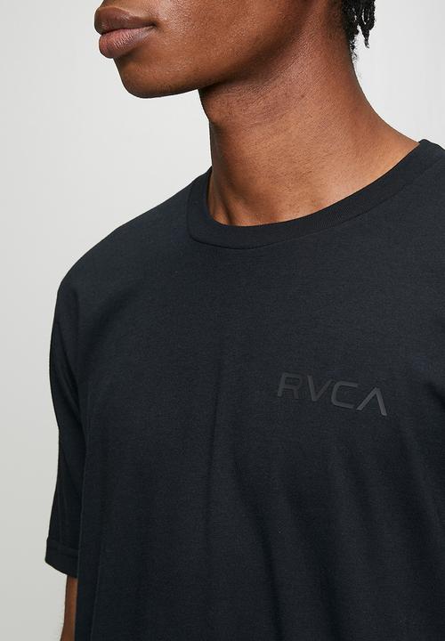 RVCA - Small Rvca Essentials Ss - Black - Black Logo